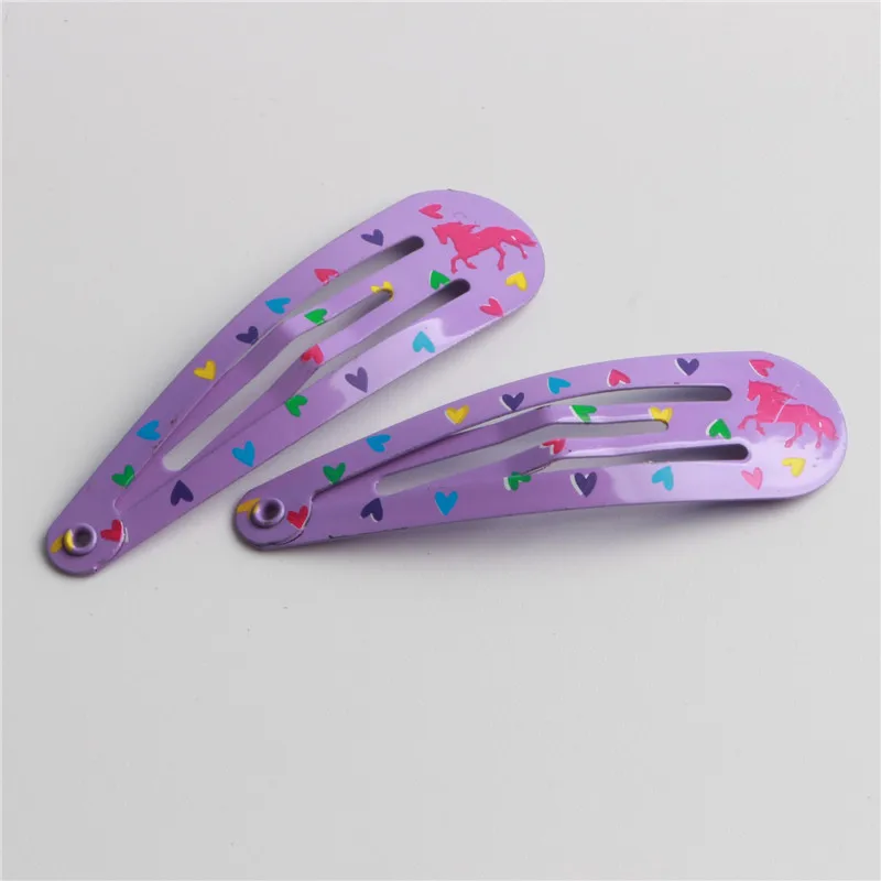 20/40 Pcs/Lot Hair Clips Candy Color Dripping Hair Clip Princess Barrette Korean Hairclip Cartoon Headdress Hairpins for Girls