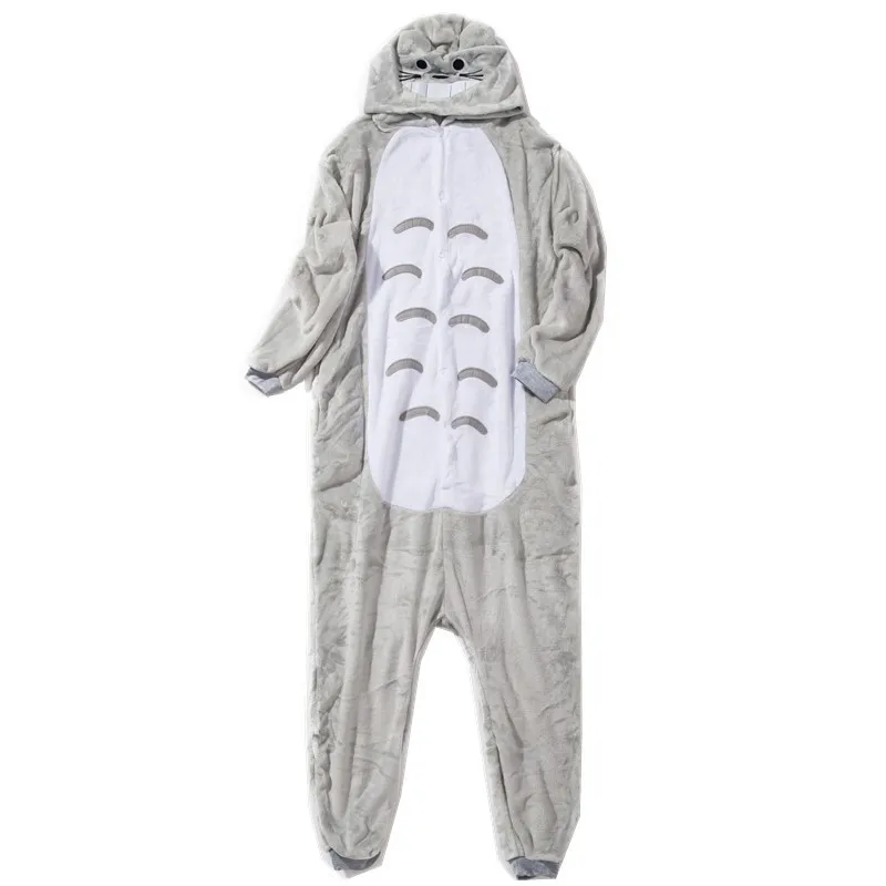 Пижамы Kigurumi Totoro neighbore onesies, комплекты, костюм с животными, пижамы унисекс с героями мультфильмов, косплей, пижамы, одежда для сна