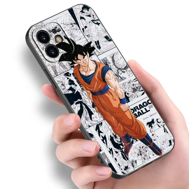 Anime Son Goku Ultra Instinct Case For Apple Iphone 13 12 Mini 11 Pro Max 7 8 Xr X Xs Max 6 6s 7 8 Plus 5 5s Se Black Cover Mobile Phone Cases Covers Aliexpress