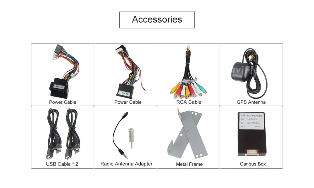 Excellent NaviFly Android 9.1 GPS multimedia player for BMW X5 E53 1999-2005 2006 E39 1995 1996 1997-2003 Car radio BT AM Quad core 2+32G 6