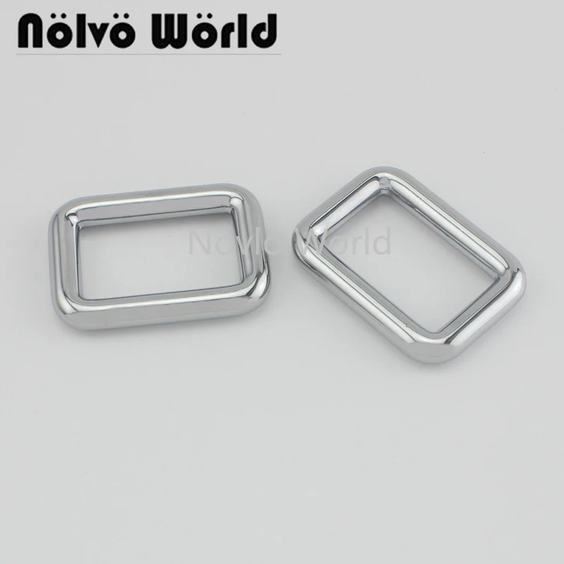 Мир Nolvo 5 20 100pcs 6 колец 25 5*16 мм 1 &quotхромированная металлическая прямоугольная