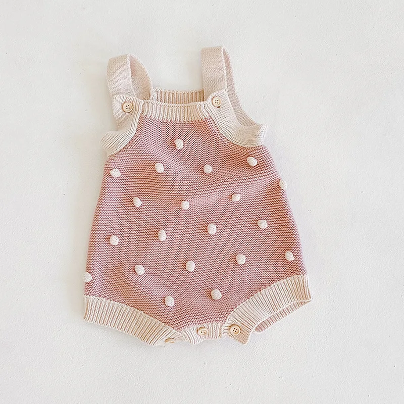 Baby Boys Girls Rompers Baby Clothes New 2021 Spring Autumn Knit Rompers Infant Boys Girls Vest Triangle Rompers bamboo baby bodysuits	