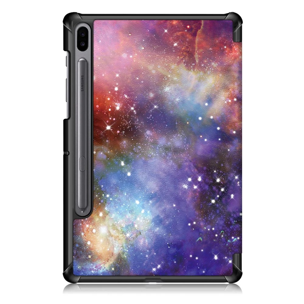 Чехол для samsung Galaxy Tab S6 10,5 чехол, тонкий трехслойный чехол для samsung Galaxy Tab S6 10,5 SM-T860/T865 чехол для планшета