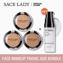 SACE LADY полное покрытие консилер крем для лица Контур Макияж Корректор+ основа для ЛИЦА ПРАЙМЕР Макияж жидкий матовый макияж праймер