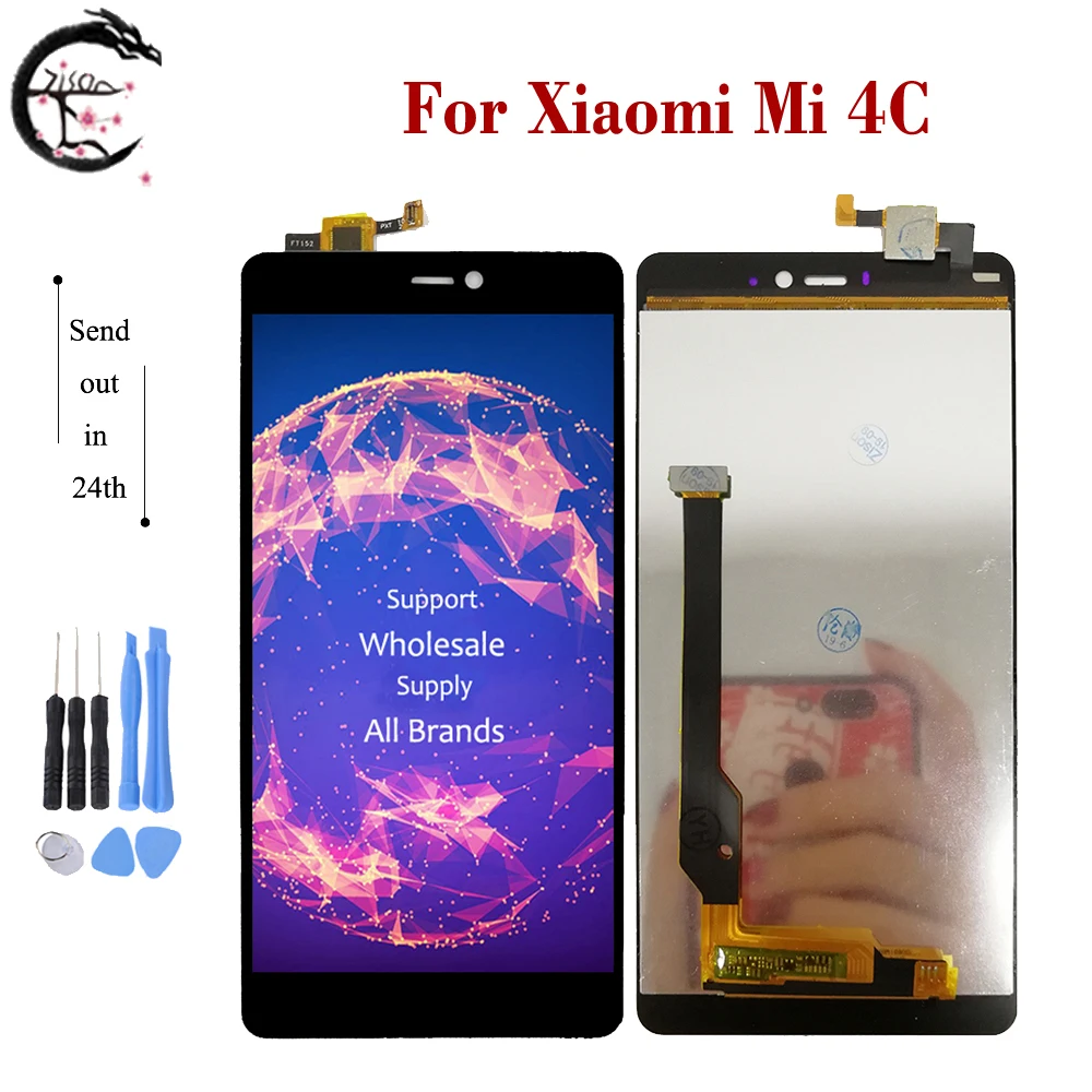 

5.0" New LCD For Xiaomi Mi 4C LCD Display Screen Touch Sensor Digitizer Assembly Mi4C Screen For Xiaomi 4C Display Replacement