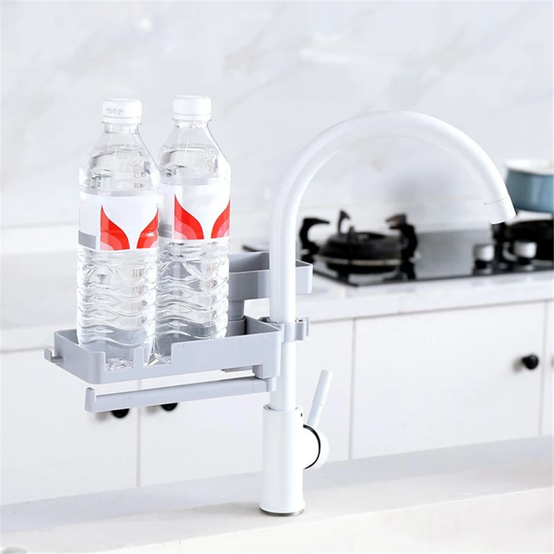 

Drain Rack Kitchen Multi Purpose Clip Type Pool Rag Soap Storage Rack Sponge Rack Useful Sink Shelf Tool Dish