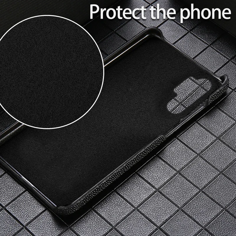 Genuine Pearl Gourami Leather Phone Case for Samsung galaxy S20 Ultra Note 10 9 A50 A51 A70 A40 A71 S7 S8 S9 S10 S20 Plus Cover Genuine Pearl Gourami Leather Phone Case for Samsung galaxy S20 Ultra Note 10 9 A50 A51 A70 A40 A71 S7 S8 S9 S10 S20 Plus Cover
