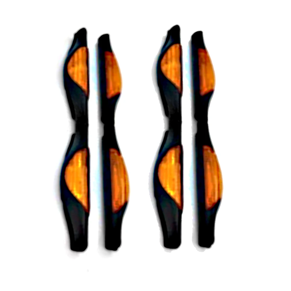 

4pcs/pack Reflector Edge Guard Bumper Mouldings Strip Styling Car Door Protector Auto Trim Anti Collision Scratches Protection