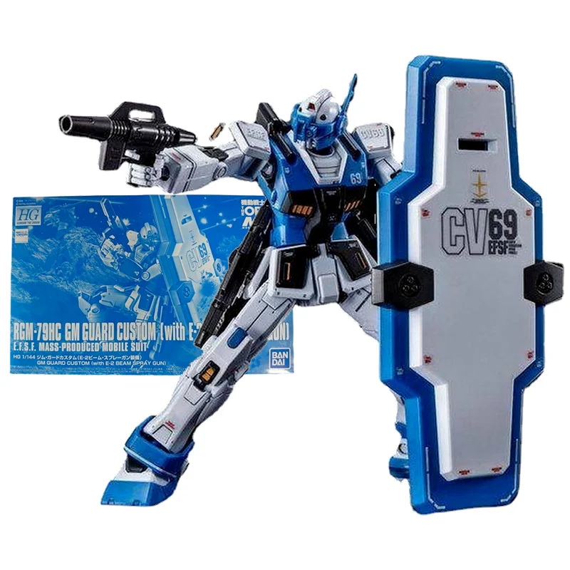 

Набор моделей Bandai Gundam аниме фигурки HGUC 1/144 GTO RGM-79HC оригинальная модель Gunpla аниме экшн-Фигурки игрушки для детей