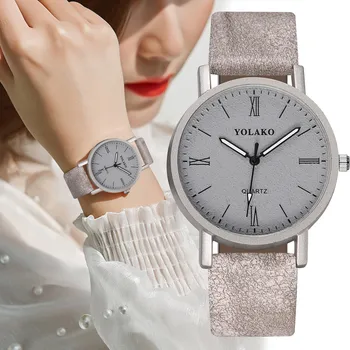 

Luxury Women Watches YOLAKO Fashion Simple Gradient Dial With Diamond Belt Ladies Quartz Watch reloj mujer relogio feminino