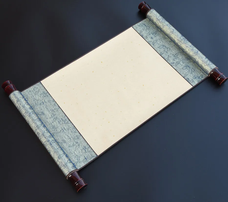 01 Calligraphy writing paper Signed in Scroll Book French Painting Paper-cut Paper-mounted Blank Ancient Xuan Paper | Дом и сад