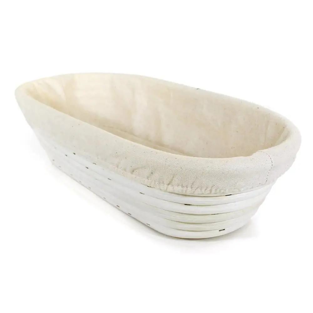 3 sizes Oval Proofing Basket Bread Proofing Sourdough Proofing Banneton Basket Indonesian rattan bread storage basket 30FP12