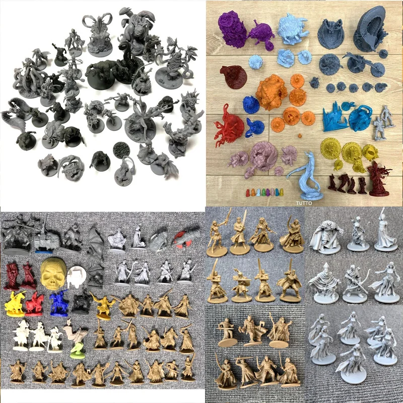 

Lot Monsters Zombie Miniatures for Game Role Playing Figures Wars Game Model Toys