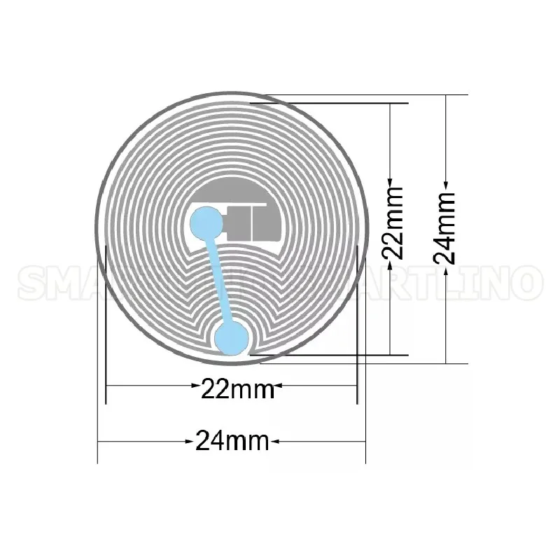 NTAG213 Chip NFC Tag наклейка ISO14443A программируемая идентификация 13 56 МГц rfid метка