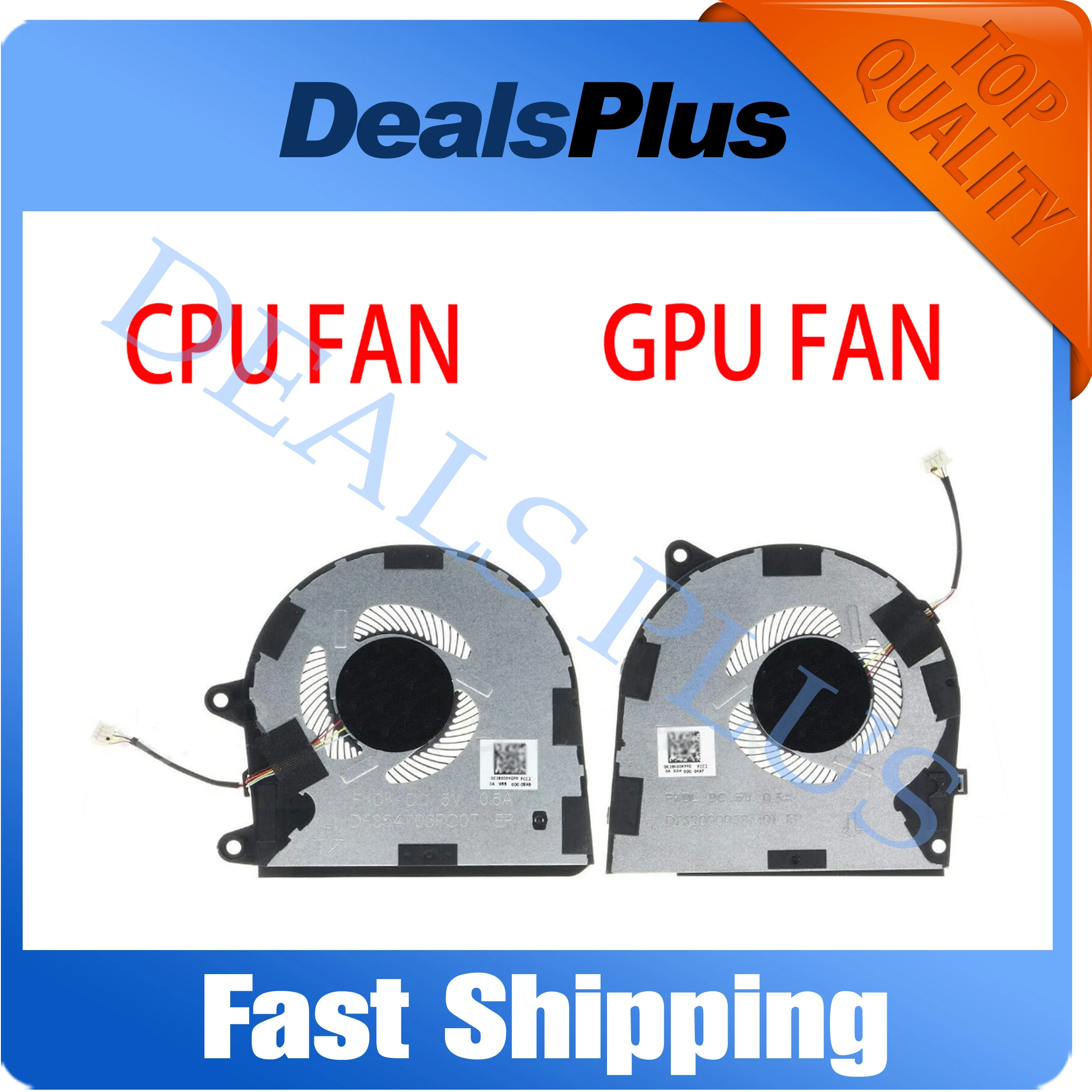 

New CPU GPU Cooling Fan For Lenovo Yoga 730-13 730-13IKB 730-15IKB (81CU) 730-15IWL (81JS) 5F10Q96471 DC28000KQF0 DC28000KPF0