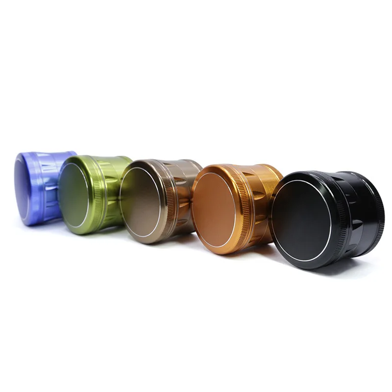

4 Levels Shredder Crusher Aluminum Alloy Grinder Metal Rasta Tobacco Herb Spice Mill Grinder Smoking Pipes Chicha Shisha Pipe