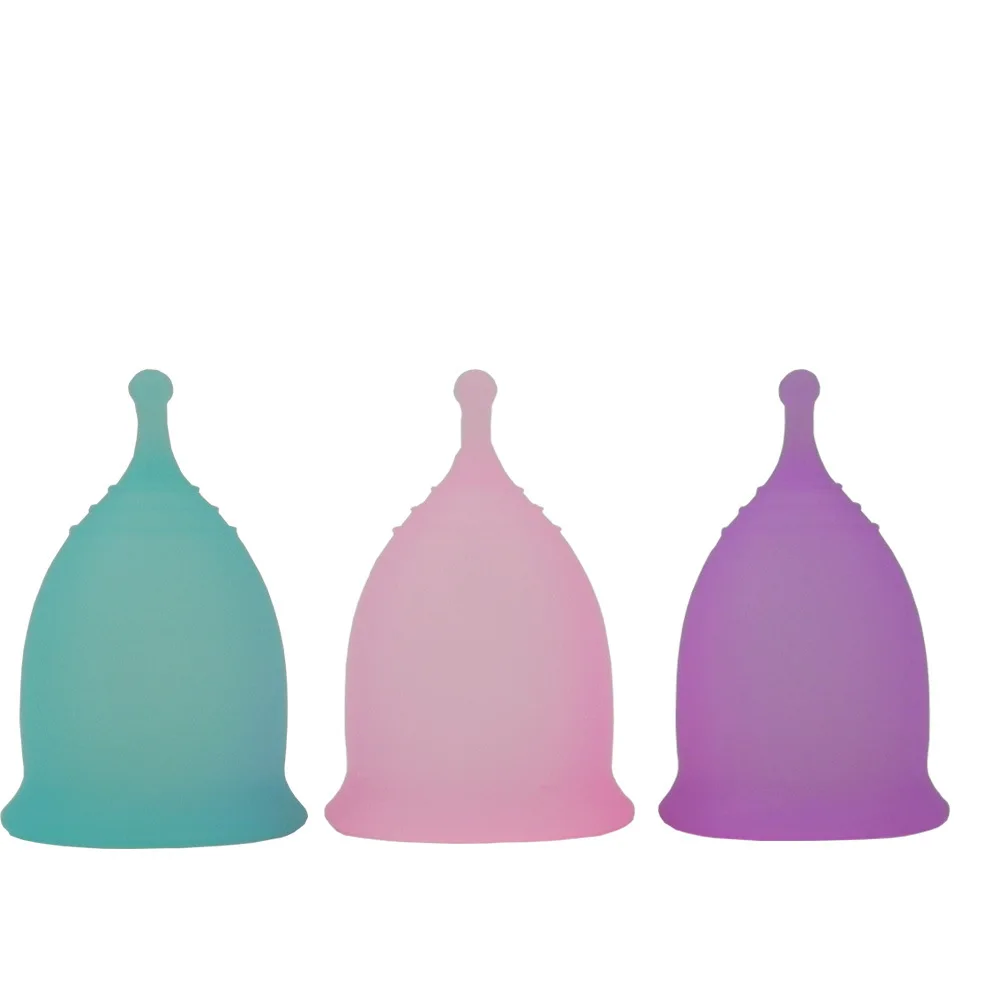 Female hygiene menstrual cup of medical grade silicone Silicone Menstrual Flake Medical reusable feminine hygiene Menstrual cup