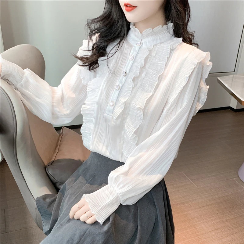 frilly blouses victorian