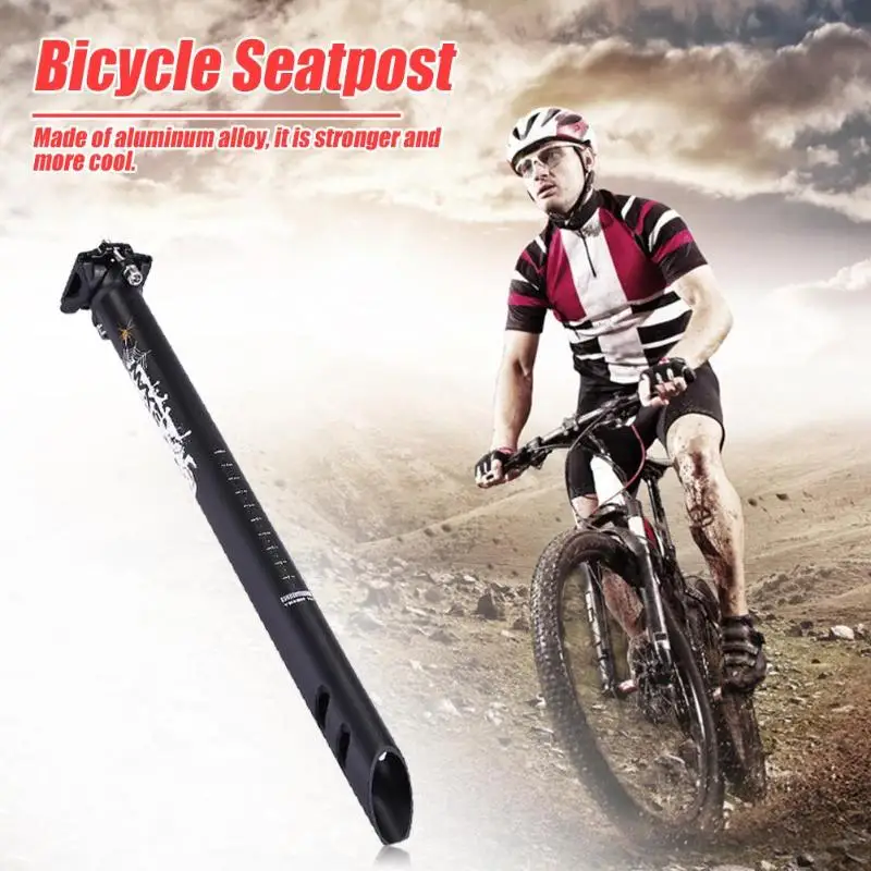 

MTB Bike Seat Post Shock-resistant Seat Tube More Solid Exquisite Workmanship Simple Atmosphere Seatpost Bicycle Accessories