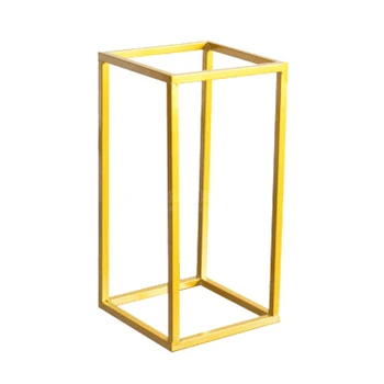 

Rustproof Floor Centerpiece Event Geometric Prop Iron Art Party Detachable Wedding Flower Rack Holder Vases Column Stand