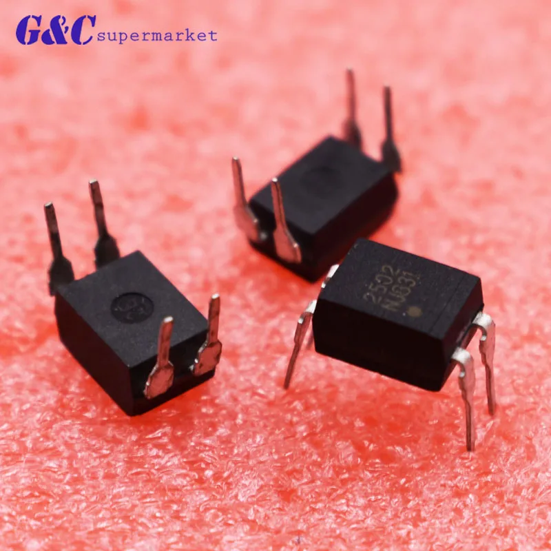 

10PCS/50PCS PS2502 2505 DIP 4PIN High Isolation Voltage darlingtonh IC