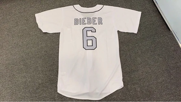 Aliexpress Justin Bieber Street Wear Man Women Girls Fashion Number 6 Baseball Uniform Style Short Sleeves