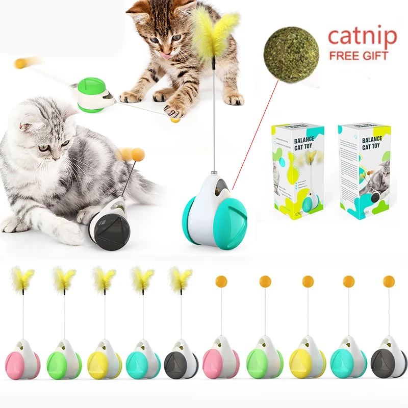 

Pet Toys Smart Interactive Auto Rotating Cat Toy Ball with Catnip Cat Irregular Rotation Teaser Toys for Cats Katten Speelgoed