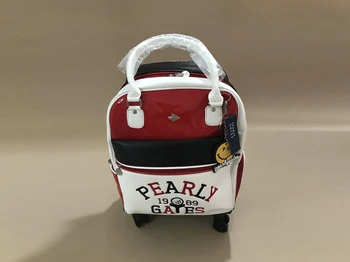 

Brand New Pearly Gates 1989 PG89 Bag Pearly Gates Golf Clothes Bag Red/White Pearly Gates Golf Clothing Bag