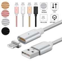 1 м Магнитный Micro USB кабель для быстрой зарядки USB кабель магнитное зарядное устройство для синхронизации данных Зарядка Micro USB кабель мобильного телефона кабель USB шнур