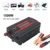 Автомобильный Солнечный DC 12V/24V 1500W/2000W/2600W ЖК-дисплей EU socket Модифицированный синусоидальный Адаптер двойной 3.1 A USB инвертор питания