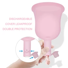 Менструальная чашка с сумкой женский гигиенический вагинальный период чашки купе Менструальный силиконовый медицинский многоразовый колетор менструальная чашка