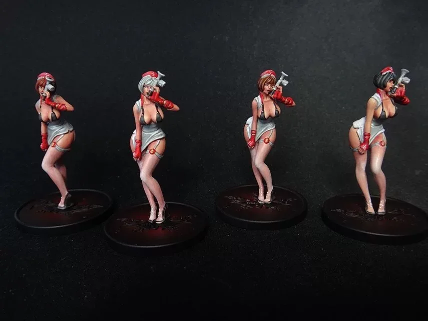 Modelo de resina GK, 30mm, temática de juego, sin montar y kit sin pintar ► Foto 2/5