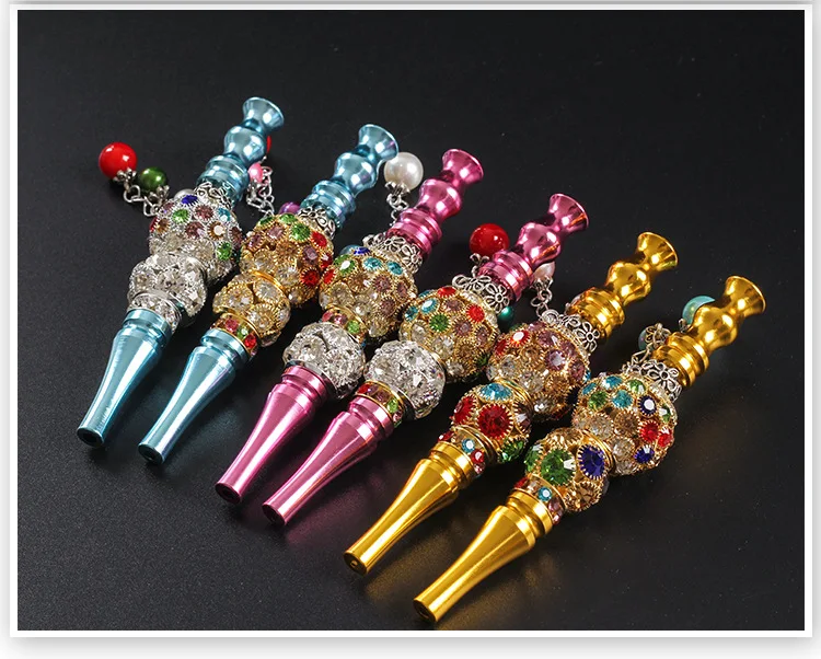 Alloy Shisha Hookah Mouth Tips Chicha Filter Tip Detachable Tips Hookah