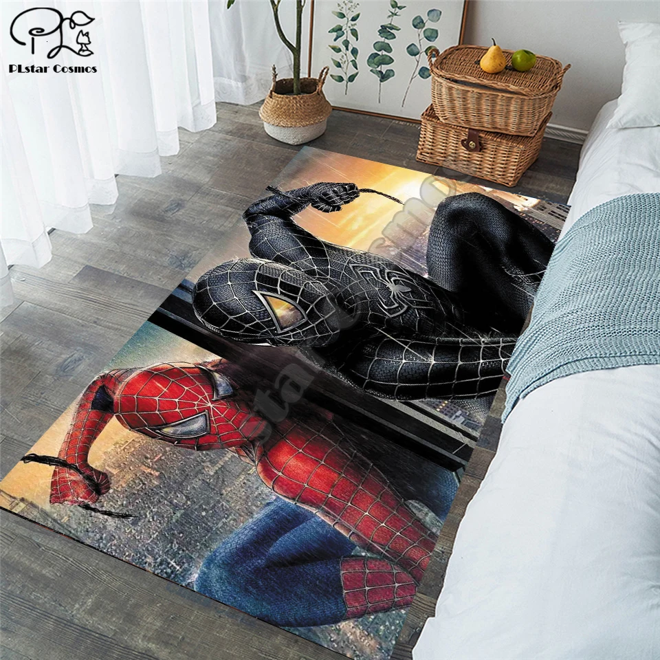New Superman/Batman/US Captain/The Avenger Carpets Soft Flannel 3D Printed Rugs Mat Rugs Anti-slip Large Rug Carpet-13