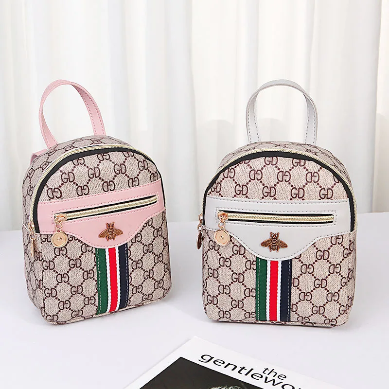 

WOMEN'S Backpack 2019 New Style Mixed Colors GD Multi-functional Backpack Trend Mainline Shoulder Bag/ Hand Bag Mini Bag