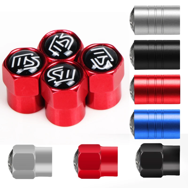 

4pcs Car styling Aluminum alloy Car Wheel Tires Valves Tyre Stem Air Cap for mazda MS mazda 2 mazda 3 mazda 6 M5 cx 5