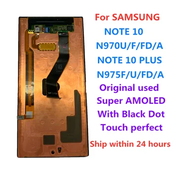 

For Samsung note10 n970 note10plus n975 note10+ lcd touch display screen assembly Original Super AMOLED display touch screen