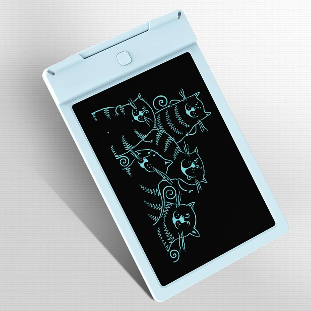 Efex Intelligence 4 цвета доска планшет креативный lcd вручную нарисованный рисунок портативный 9 дюймов один ключ Erasure Memo