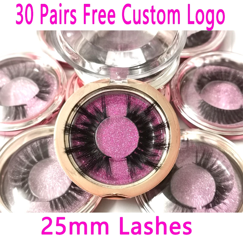 Pares Lote Cílios 3 Dmink Criss-cruz Crueldade Volume Livre Vison Dramáticos Olhos Maquiagem Ferramentas 30 – 25mm
