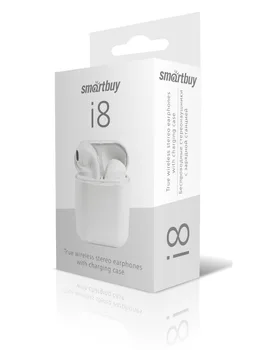 

TWS Bluetooth headset i8 SmartBuy, White
