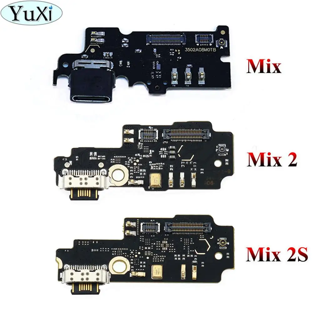 YuXi 10 шт./лот USB Дата зарядки порт Зарядное устройство Док-станция разъем гибкий кабель для Xiaomi mi Mix 2 2S mi x2 mi x2S