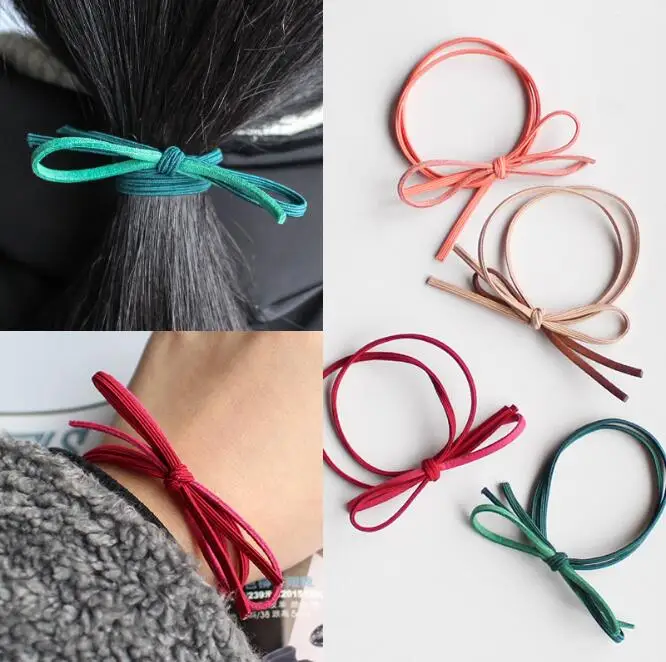 base de borracha banda elasticidade bowknot dupla