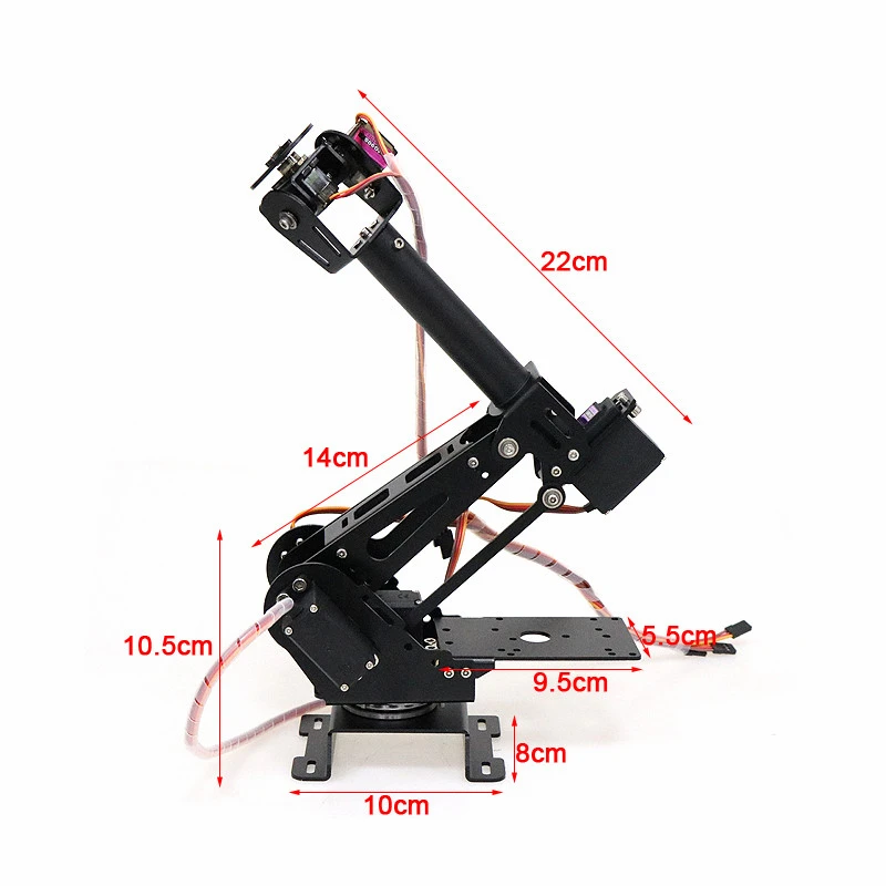 6 degrees of freedom robotic arm