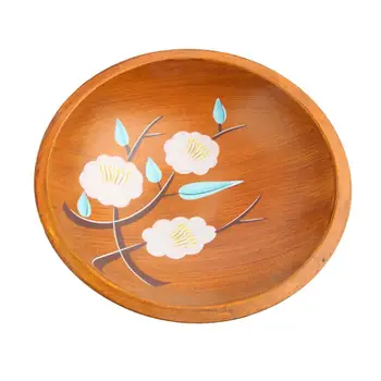 

Innovative Pastoral Style Melons & Fruits Dish Hand-painted Candies Melon Seeds Tray Home Desktop Storage Plate