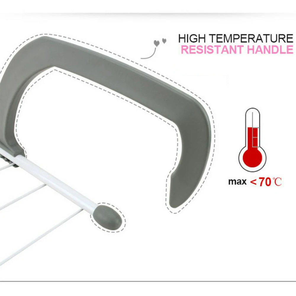 Складной регулируемый радиатор полотенце/сушилка для одежды полюс Airer сушилка для сушки 5 рельсов балкон телескопический держатель для белья