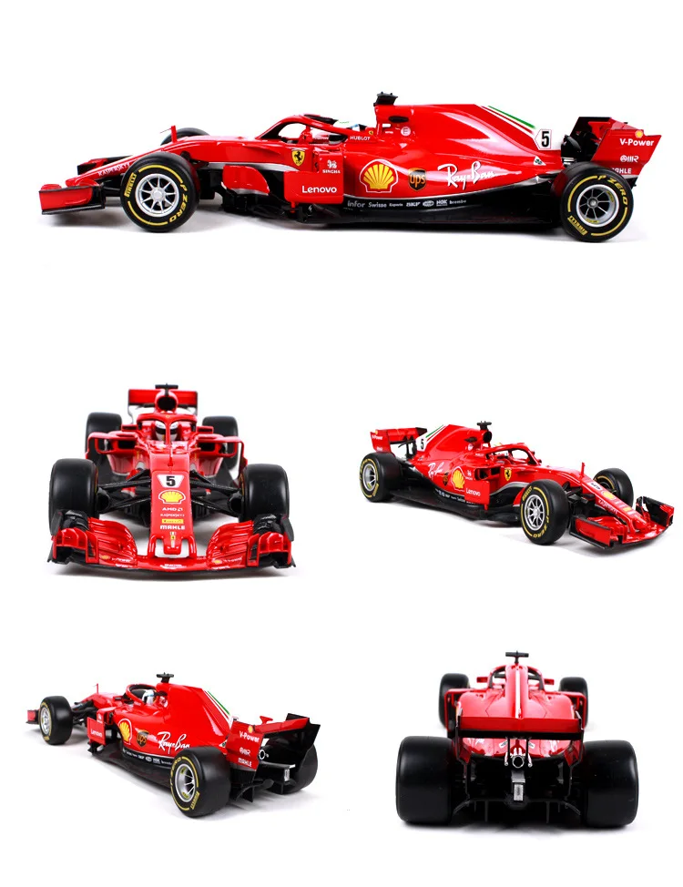 Стиль 1 чем 18 Bimeigao Ferrari F1 модель сплава Модель автомобиля Че Баи Цзянь