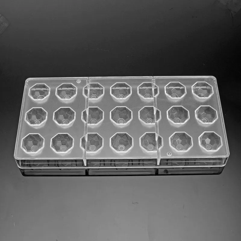 

Clear Hard Chocolate Maker Polycarbonate DIY 21 Half Ball Candy Mold Mini Mould