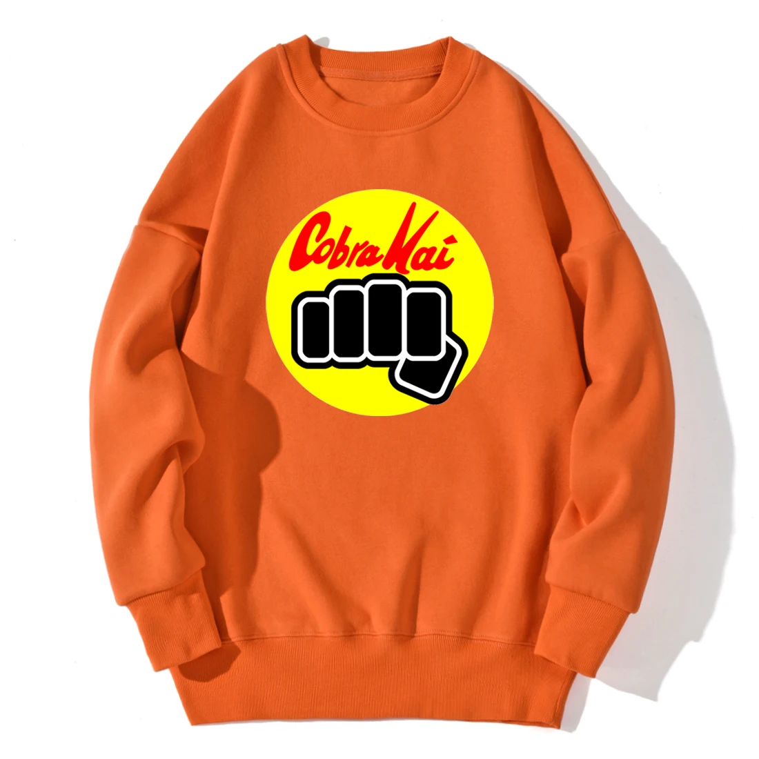 

Mens Sweatshirt Cobra Kai Print Fashion Drop shoulders Hoodie Vintage K pop Leisure Long Sleeve Tops Retro 2020 Supoleron Hombre