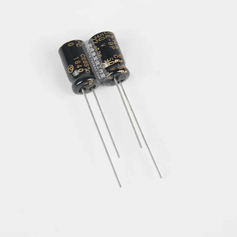 

10pcs/100pcs ELNA 22uf 50V22uF CE-BP RBD fever audio non-polar electrolytic capacitor 6.3x11mm