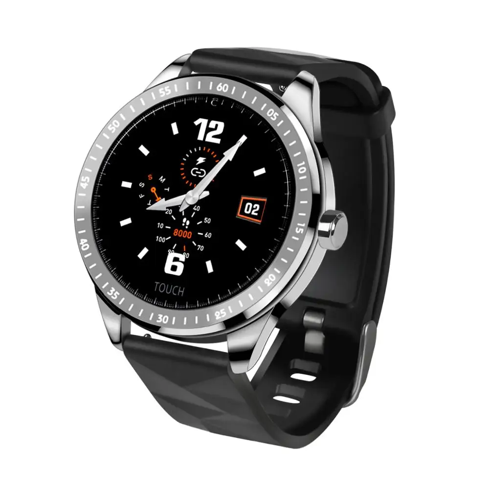 E1 Новая мода 18 языков в часах Смарт часы браслет группа smartwatch IP68 Водонепроницаемый фитнес трекер спортивный шагомер - Цвет: E1 silver